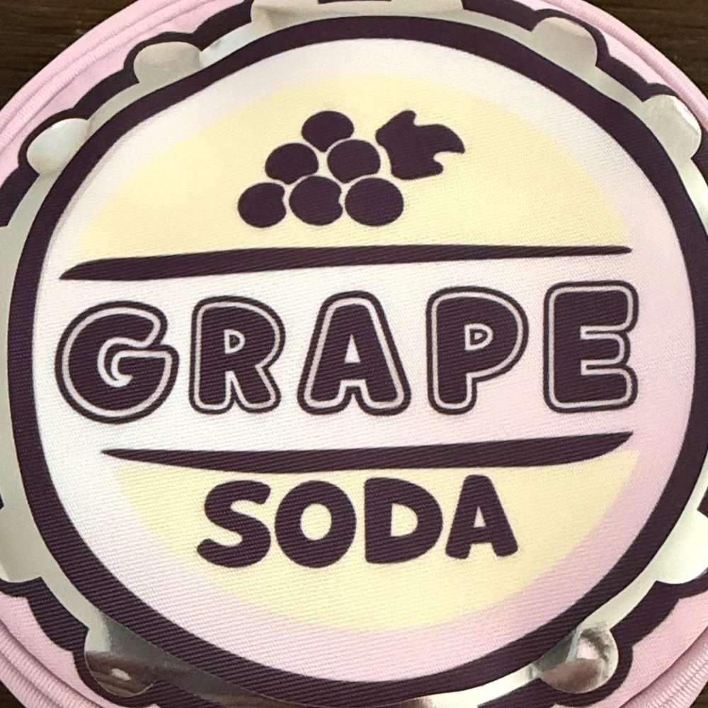 Stoney Clover Lane Pixar Up Grape Soda Circle Mini Pouch NWT - Picture 10 of 13